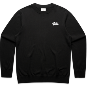 AS Colour Knitted Crew with embroidered Crema Logo