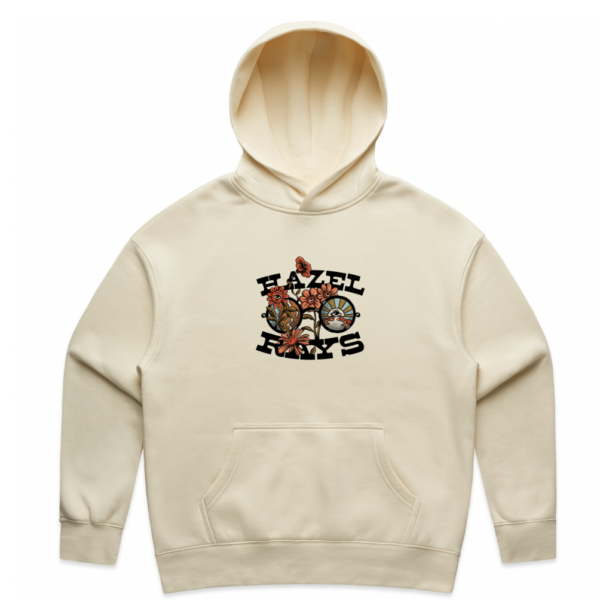 Hazel Rays Relaxed Hoodie Butter